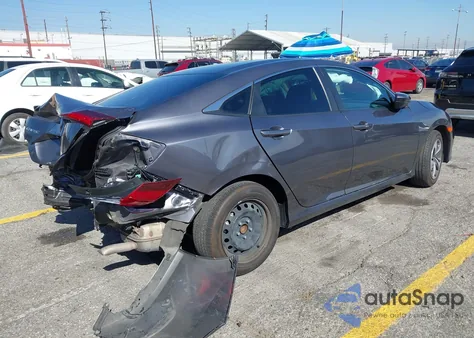 2019 Honda Civic Lx из США, поврежденный, VIN 2HGFC2F69KH540276